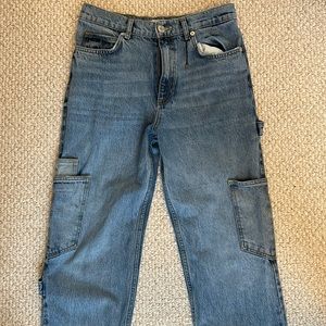 Zara cargo jeans